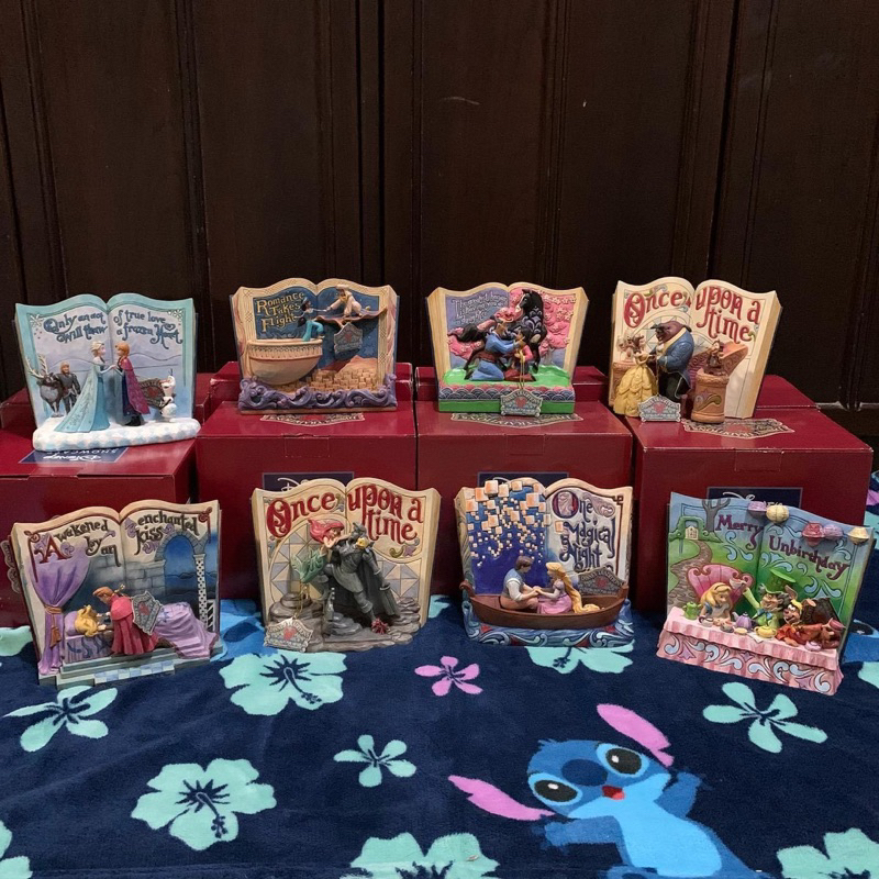 Jim Shore Disney Traditions “the Little Mermaid Storybook” ของแท้ ใหม่ในกล่อง พร้อมส่ง