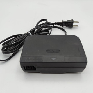 Nintendo N64 AC Adapter หม้อแปลงแท้ ของแท้ ไฟญี่ปุ่น ต้องใช้คู่กับ step down ไม่มี step down ให้ต้องหาเพิ่มเอง เทสแล้ว ใ