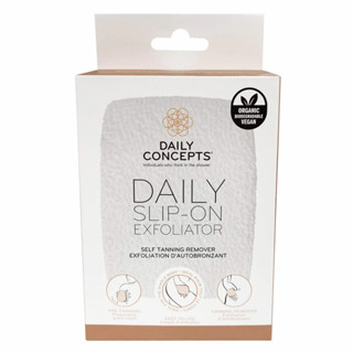 Daily Concepts - DAILY SLIP-ON EXFOLIATOR ฟองน้ำขัดผิวช่วยขจัดโลชั่นผิวแทน, ฟองน้ำขัดผิวแบบสวมมือ