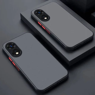 [ส่งจากไทย] Case OPPO Reno 8T 5G เคสโทรศัพท์ ออฟโป้ เคสกันกระแทก ปุ่มสีผิวด้าน กันรอยกล้อง ขอบนิ่มหลังแข็ง เคส Oppo Reno