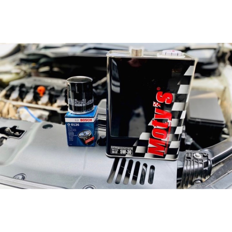 Moty’s M100 5W30/5W40 สังเคราะห์ 100%