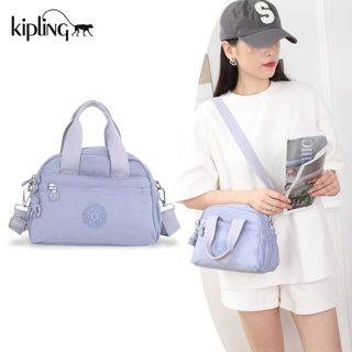 พร้อมส่ง kipling กระเป๋าสะพายข้าง ถือได้สะพายไหล่ได้ ผ้ากันน้ำ100% แฟชั่นผู้หญิง ช่องใหญ่ใส่ของได้เยอะ ปรับสายได้