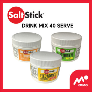 SaltStick DrinkMix  ผงเครื่องดื่มเกลือแร่ทดแทน สำหรับการสูญเสียน้ำจากการออกกำลังกาย เดินป่า 40 serving tub