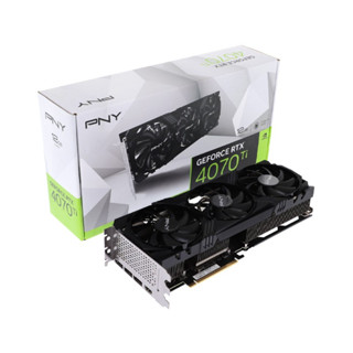 VGA PNY GEFORCE RTX 4070 TI VERTO LED TF - 12GB GDDR6X [VCG4070T12TFXPB1]