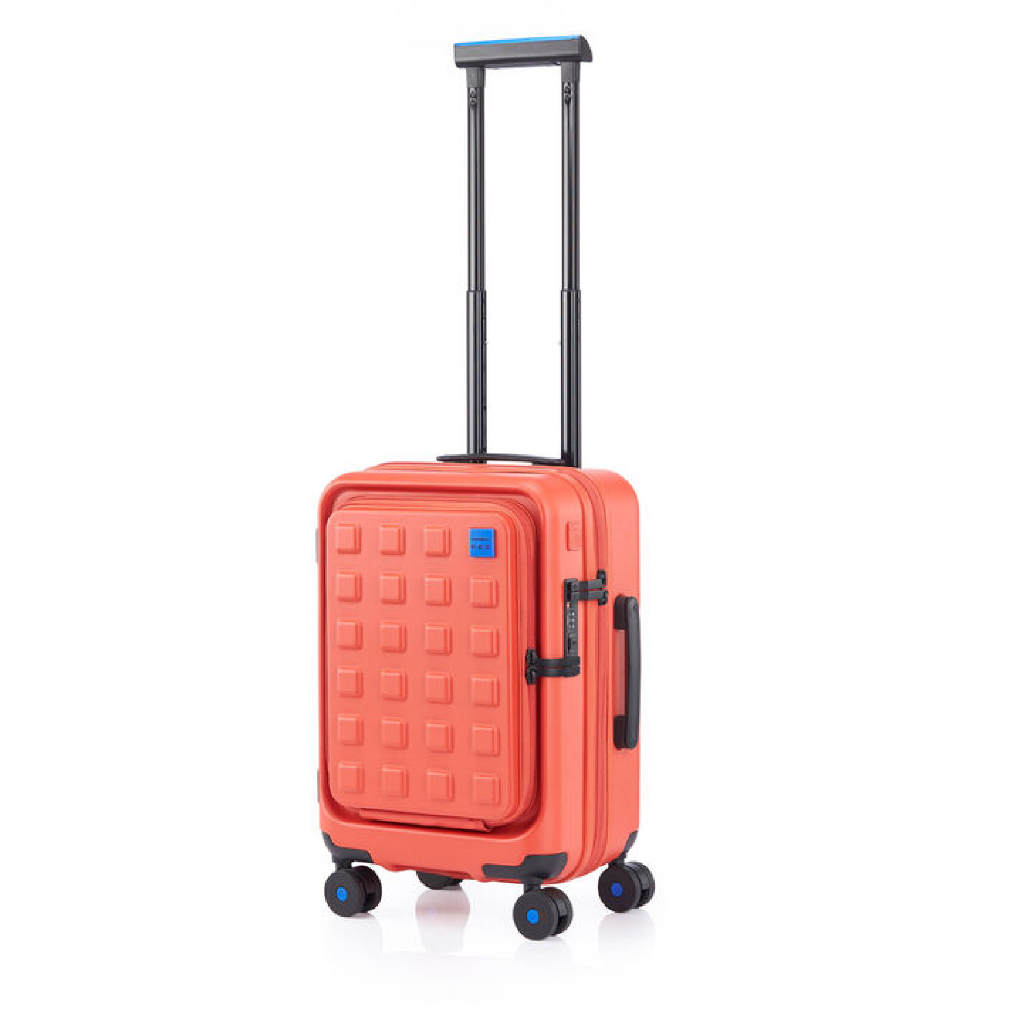 SAMSONITE  RED กระเป๋าเดินทางล้อลาก ขยายได้ รุ่น TOIIS M ขนาด 20 นิ้ว HARDSIDE SPINNER 55/20 EXP