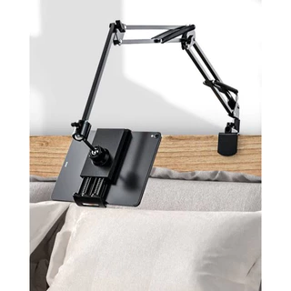 🪄รุ่นใหม่🪄ขาจับโทรศัพท์แท็บเล็ต รุ่นยาวพิเศษ แบบหนีบโต๊ะหนีบ 360องศา ✅รุ่นยาวพิเศษ ✅หนีบโต๊ะ หนีบหัวเตียง