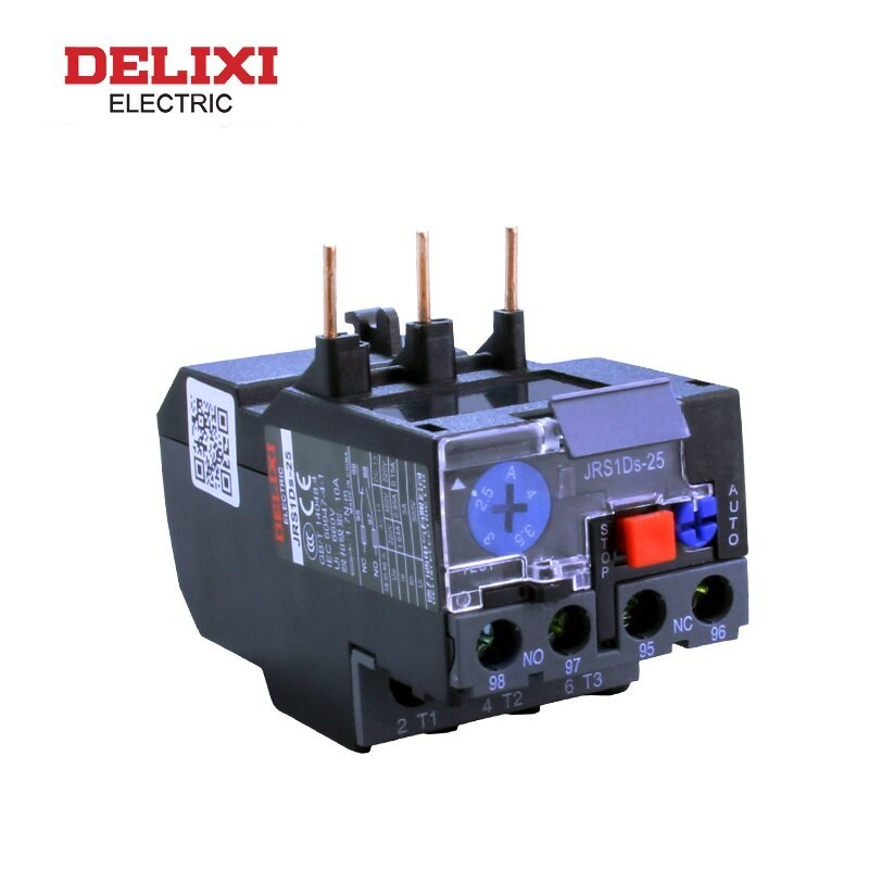 JRS1Ds-25 โอเวอร์โหลด ใช้กับแมกเนติกรุ่น CJX2s-09 ถึง CJX2s-32 DELIXI