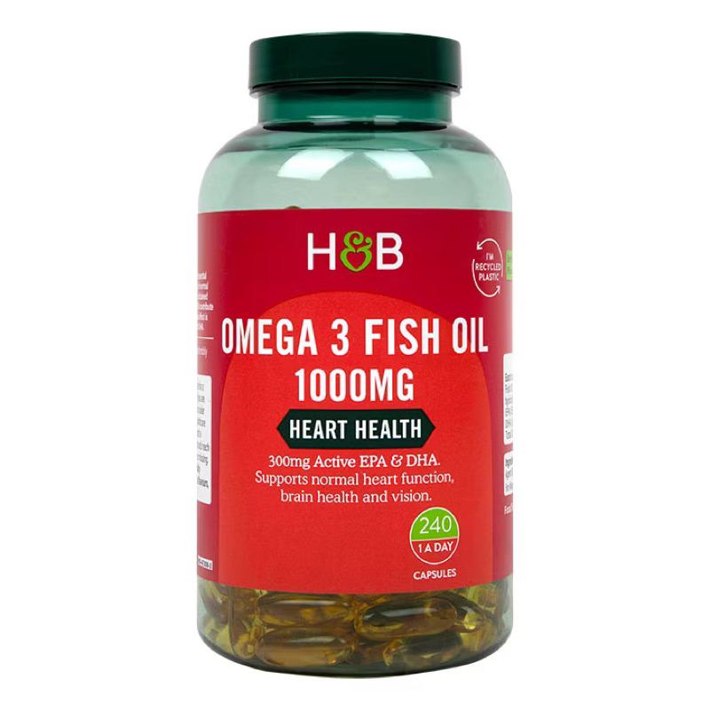 Holland & Barrett Omega 3 Fish Oil 1000mg