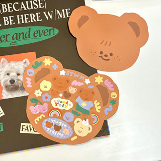 XL sticker dicut set : Teddy สติกเกอร์จัมโบ้เซต | Stickwithme4ev