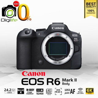 ผ่อน 0%** Canon Camera EOS R6 Mark II [ Body ] - รับประกันร้าน Digilife Thailand 1ปี