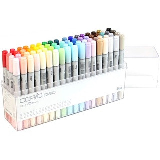 Copic Ciao Start Marker Set มี 72 สี / ของแท้ ส่งจากญี่ปุ่น