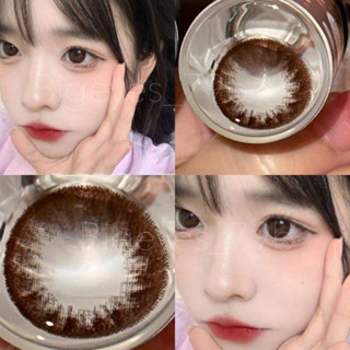 ✨ Choco ขนาดตาโต (Bigeyes) ☀️กรองแสง uv เลนส์แท้จดทะเบียนถูกต้อง ผ่านอย.ไทย บิ๊กอายสีช็อค✔️