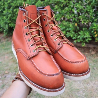 ส่งฟรี! รองเท้า Redwing Moctoe Boots รุ่น 8875 made in Usa 🇺🇸 แท้ขนาด 10us 28เซ็นติเมตร Red wing shoes