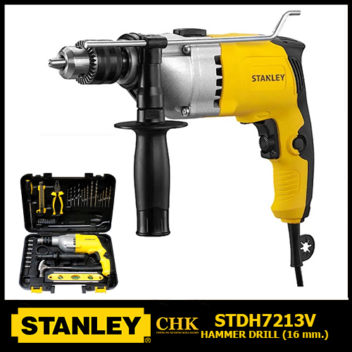 STANLEY สว่านไฟฟ้า 13มม. 1/2 STDH7213V-B1 800W ของแท้ 100% STDH7213 STDH7213V