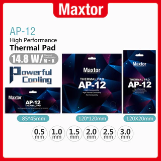 [maxtor Official] Maxtor Thermal Pad AP-12 14.8W/m-k CPU Thermal Pad for laptop ps4 ssd