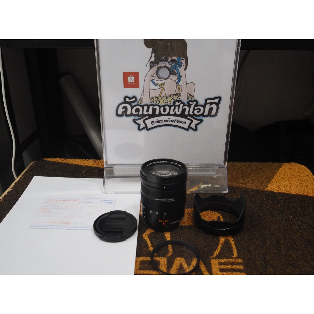 Panasonic Leica DG Vario-Elmarit 12-60mm f2.8-4 ASPH สภาพนางฟ้า ตีไป95% ไม่มีกล่องเพราะมากับBody G9  มีประกันศูนย์ถึง 30