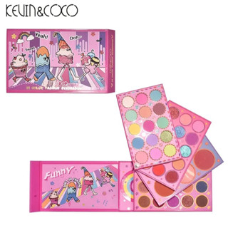 KEVIN&amp;COCO 51 Colors พาเลตอายแชโดว์ 51 สี