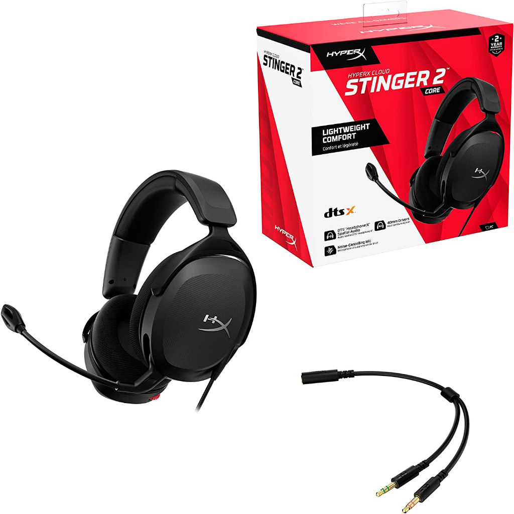 หูฟัง HyperX Cloud Stinger 2 Core – PC Gaming Headset หูฟังเกมมิ่ง