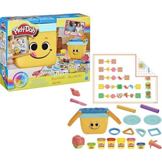 Play-Doh Picnic Shapes Starter Set, Preschool Toys Crafts, Play Food, 12 Tools &amp; 6 Modeling Compound Colors