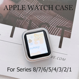 เคสนาฬิกาใส iwatch 8 7 6 5 4 3 2 1 เคสแฟชั่นเรียบง่าย 38mm 42mm 44mm 45mm40mm41mm