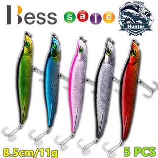 A58-เหยื่อปลอมรูปปลาซิว ตะขอตกปลา Plastic Bait เหยื่อตกปลานิล เหยื่อตกปลาช่อน 11g/8.5cm เหยือตกปลา เหยื่อปลา อุปกรณ์สำหร