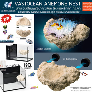 VASTOCEAN ANEMONE NEST บ้านแอนแบบโครงหินเกาะกระจก แม่เหล็ก ดีไซน์สวยงาม บ้านแอน แอนนิโมน ตู้ปลาทะเล หิน ปะการัง ปลา