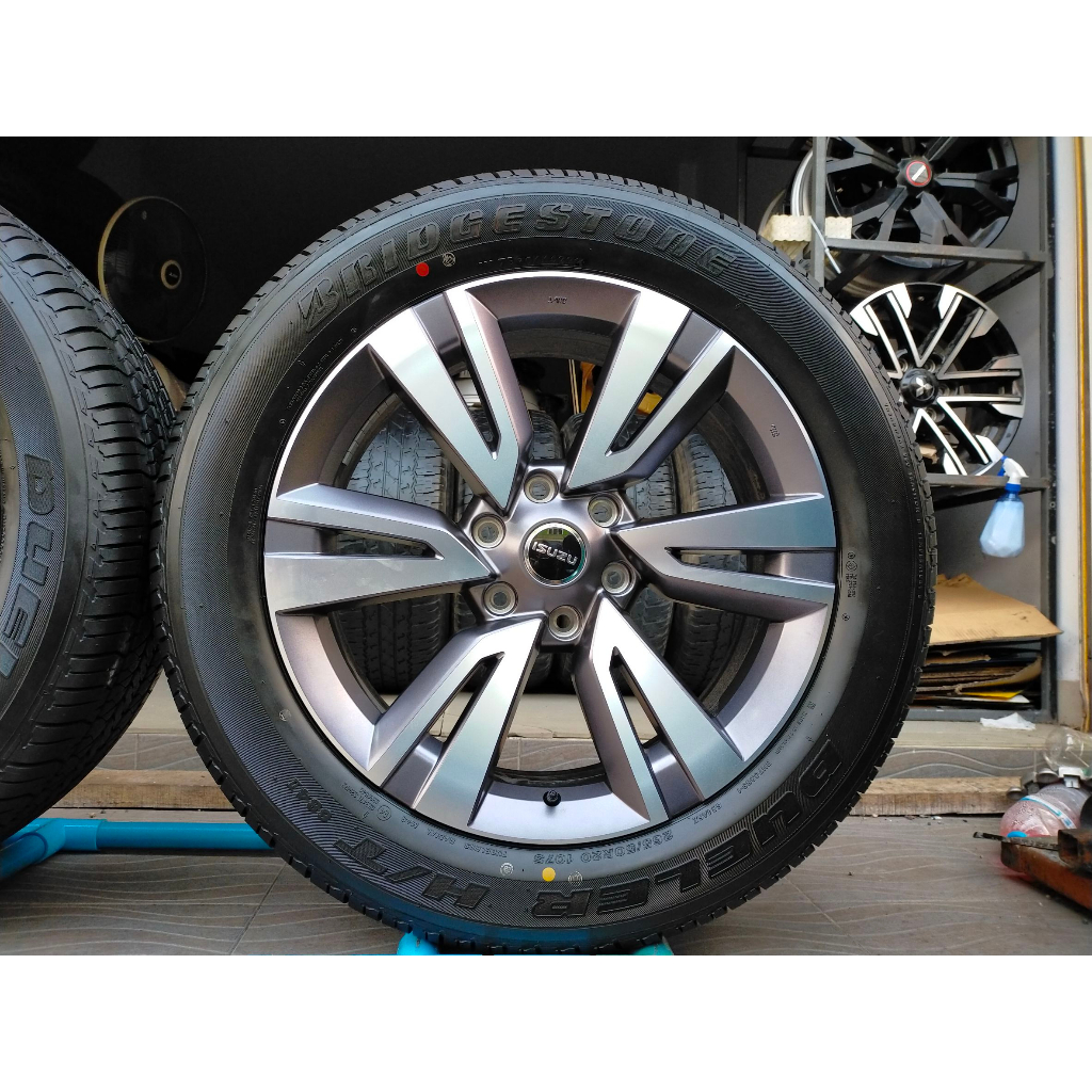 แม็กอีซูซุ น้องป้ายแดงสีเดิม ขอบ20 พร้อมยางบริสโตน 265 50 20 ปี22