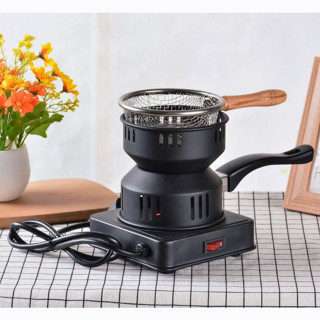 สำหรับ ถ่านปิ้งย่าง หรือ ถ่านอัดแท่ง แบบไร้ควันElectric Coal Starter Charcoal Burner Heater Stove Camping Use Portable C