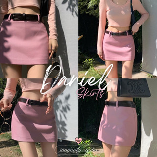 🌤️ ลด 40.- ใส่โค้ด INNIAUG 🍊(พร้อมส่ง🦩) innimolly.studio♡กระโปรงทรงเอ daniel skirt #IM112