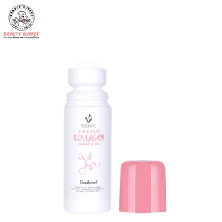 [ ซื้อคู่ราคาพิเศษ ] BEAUTY BUFFET SCENTIO PINK COLLAGEN RADIANT & FIRM DEODORANT