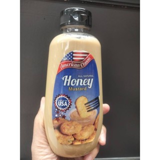 Honey Mustard Sauce American Classic ซอสมัสตาร์ด ผสม น้ำผึ้ง 340g. ราคาพิเศษ