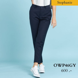 Stephanie Pants : กางเกงสามส่วน สีน้ำเงิน  (OWP46GY)