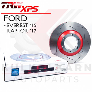 TRW จานเบรคหน้า รุ่น XPS FORD EVEREST 15, RAPTOR 17 (ใส่แทนของเดิมได้ทันที) (DF8983XSS)