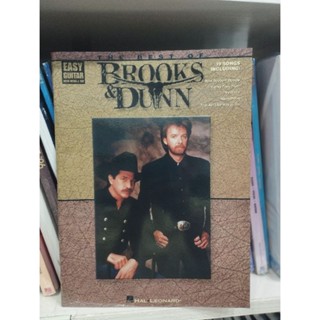 THE BEST OF BROOKS &amp; DUNN - EASY GUITAR WITH NOTES &amp; TAB (HAL)073999795110