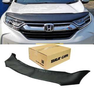 หน้ากากหนังกันหินกันแมลงหุ้มฝากระโปรงหน้ารถยนต์สำหรับ Honda CRV G5