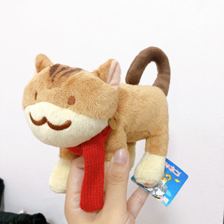 🛒 ตุ๊กตาแมว Tsumineko Tower Cat  Plush Furyu  Stuffed Toy Doll Japan สีน้ำตาล หายาก ลิขสิทธิ์แท้🇯🇵