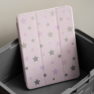 ✨พร้อมส่ง✨เคสไอแพด Gen9 gen10 Air5 เคสiPad เต็มจอ purple star Gen8 Air4 Case iPad 11pro 2022 2021 mini6 gen7 10.2