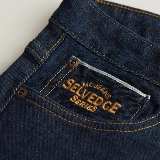 Mc JEANS กางเกงยีนส์ผู้ชาย ริมแดง ทรงกระบอกเล็ก (MC RED SELVEDGE) MATZ070