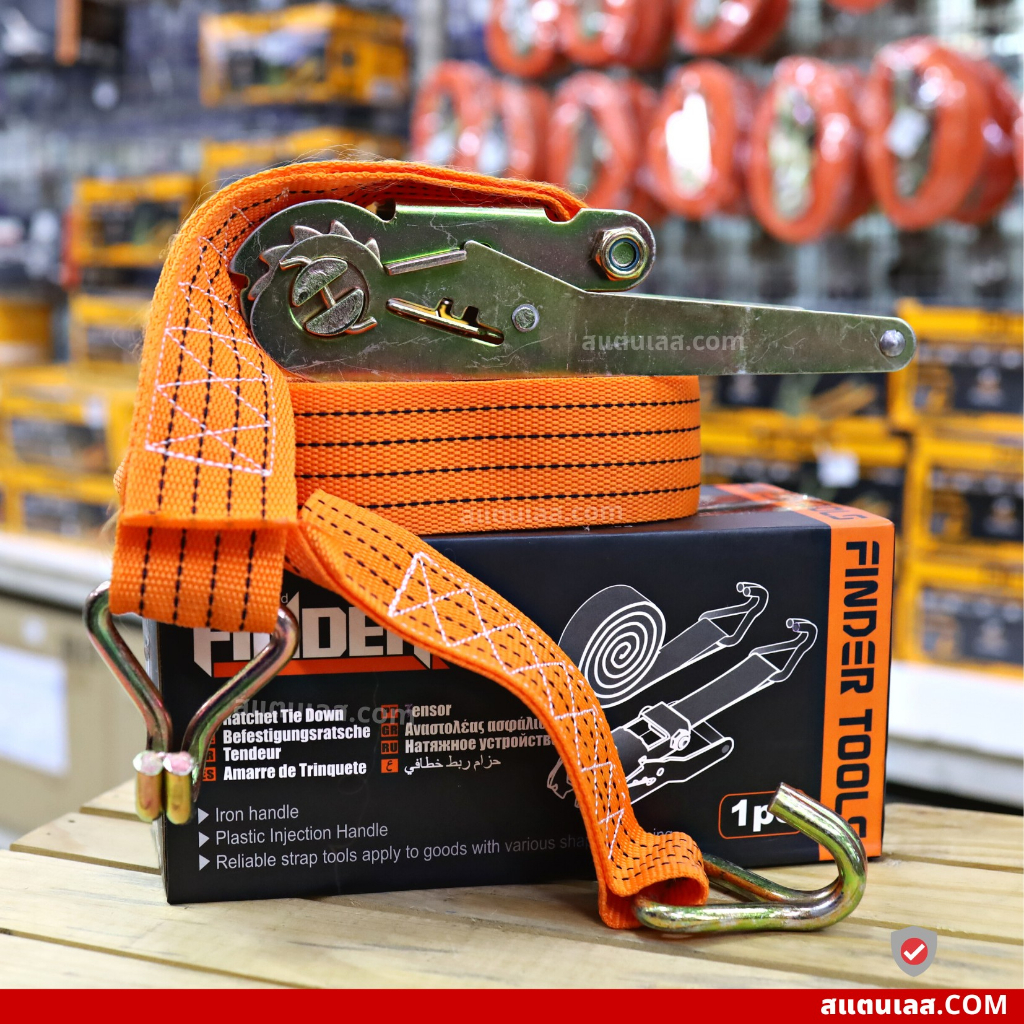 สายรัดของ สายรัดโพลีเอสเตอร์  Lift All หัวล็อค FINDER