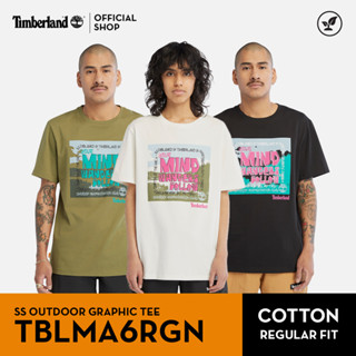 Timberland Mens SS OUTDOOR GRAPHIC TEE เสื้อยืด (TBLMA6RGN)