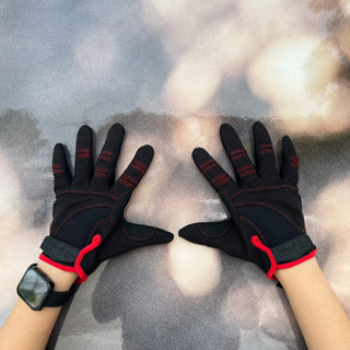 ถุงมือ BILTWELL รุ่น MOTO GLOVES BLACK/RED