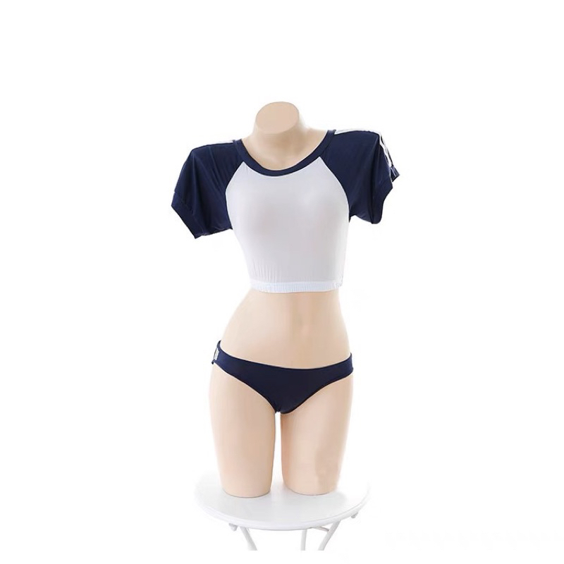 ชุดกีฬา ชุดนอนเซ็กซี่ รุ่นA039บอลลี่  Good night888 - รูปที่ 2