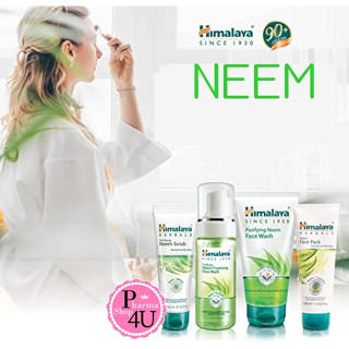 Himalaya Herbals Purifying Neem Face Wash/whip foam/scrub เจลล้างหน้าลดสิว สมุนไพรช่วยฆ่าเชื้อแบคทีเรีย ทำให้สิวแห้งไว