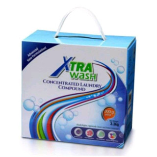 zhulian etra wash ผงซักฟอกสูตรเข้มข้น ขนาด 3.3 kg