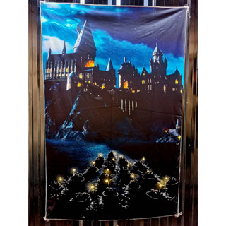 มาแรง hogwarts legacy  ฮอกวอตส์ไทย พร้อมส่ง ผ้าตกแต่งผนัง ผ้าธง ลายสายเขียว  เสรีชน พรรคเขียว 420 ผ้าตกแต่งห้อง