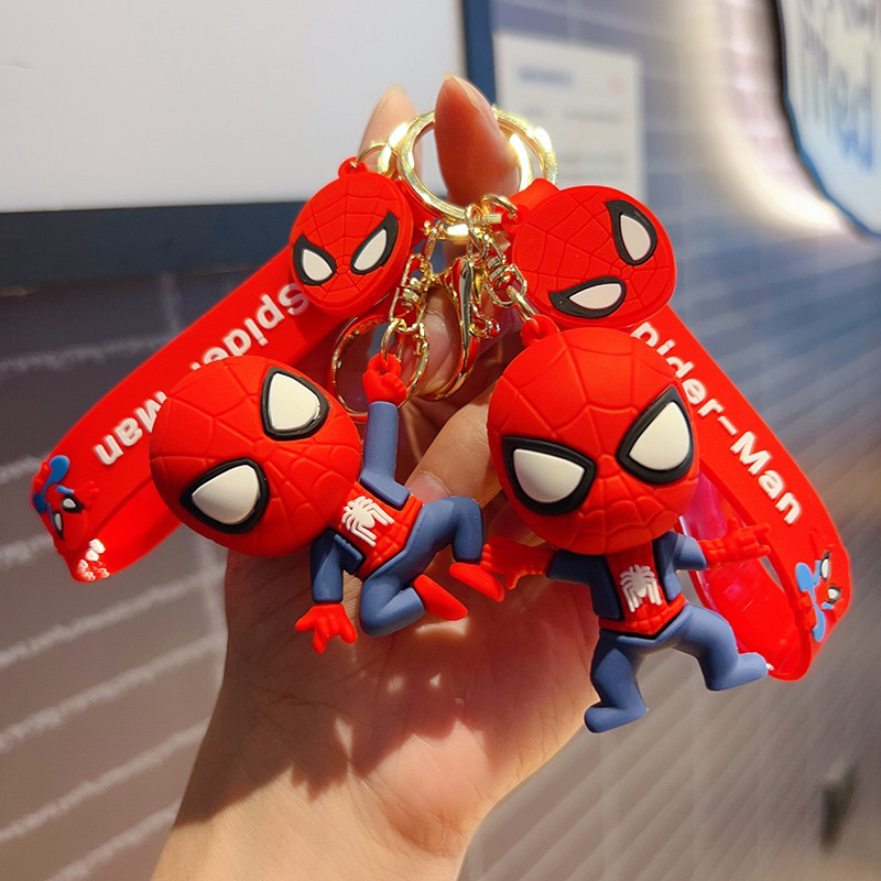 [พร้อมส่ง]พวงกุญแจสไปเดอร์แมนลายน่ารักๆมีให้เลือก7แบบพร้อมส่งในไทยทุกชิ้น - รูปที่ 4