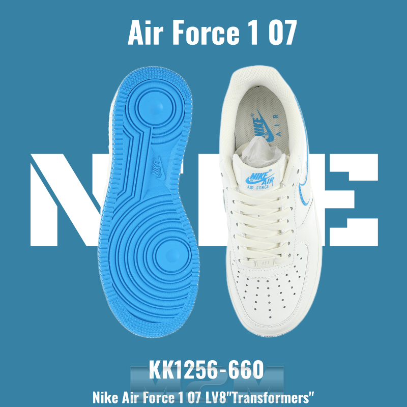 M2M👉 Nike Air Force 1 07 LV8"Transformers" รองเท้าผ้าใบลำลอง KK1256-660