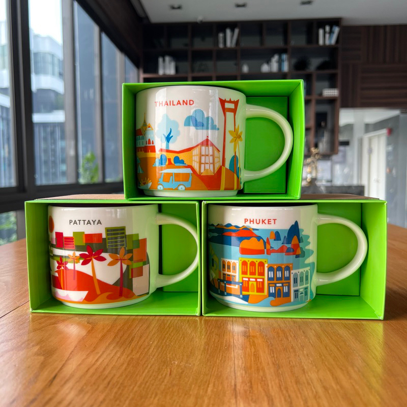 Starbucks You Are Here Collection Thailand แก้วมัคสตาร์บัคส์ ไทยแลนด์ ของแท้