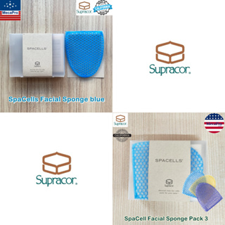 Supracor® SpaCells® Facial Sponge blue ฟองน้ำทำความสะอาดผิวหน้า