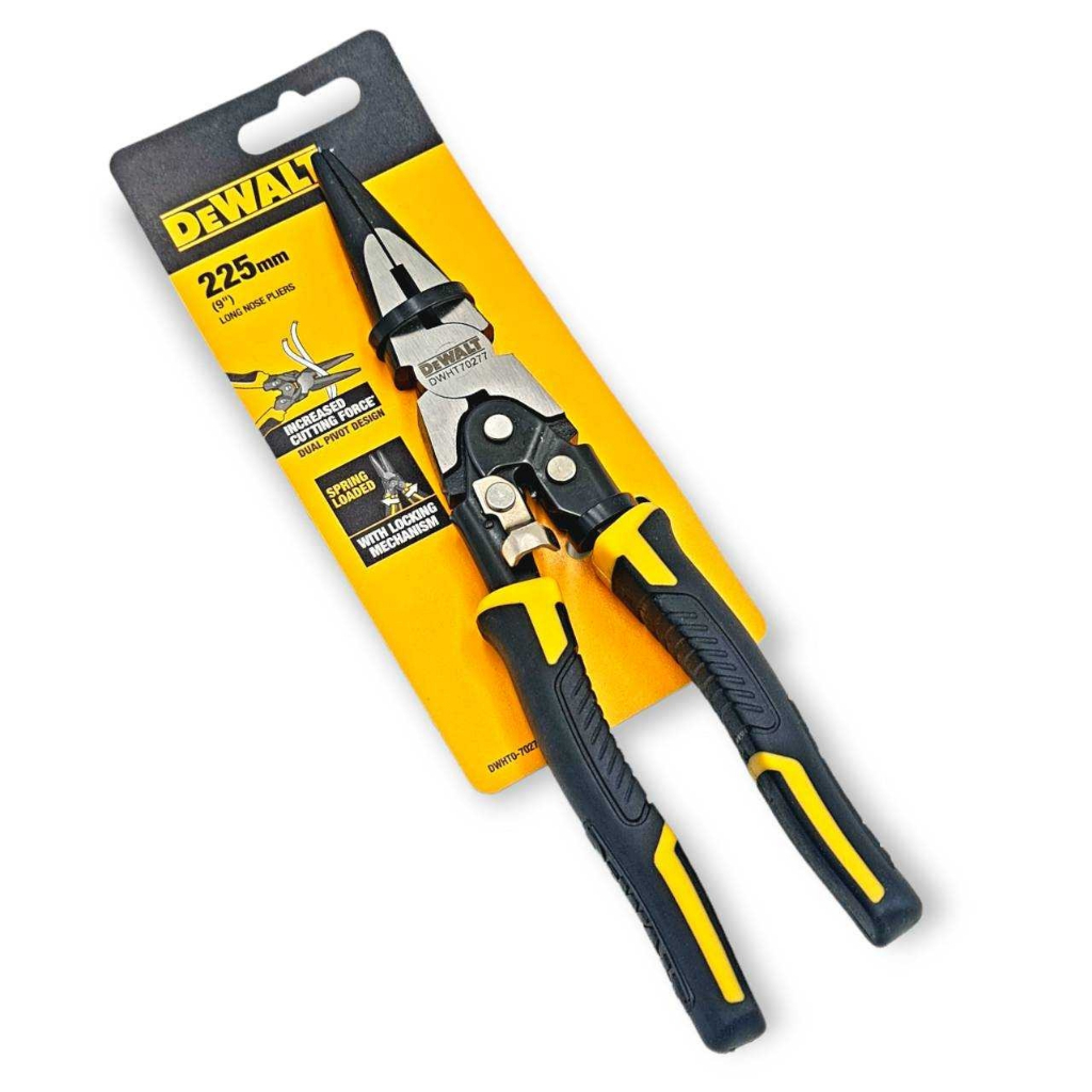 DEWALT DWHT0-70277 คีมปากแหลม9" ดีวอลท์คีมปากแหลม